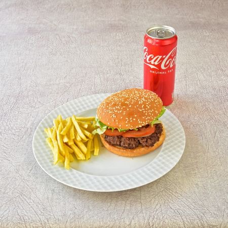 ET BURGER MENÜ